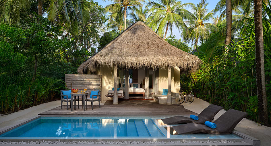 Anantara Dhigu Maldives Resort Sunrise Beach Pool Villa