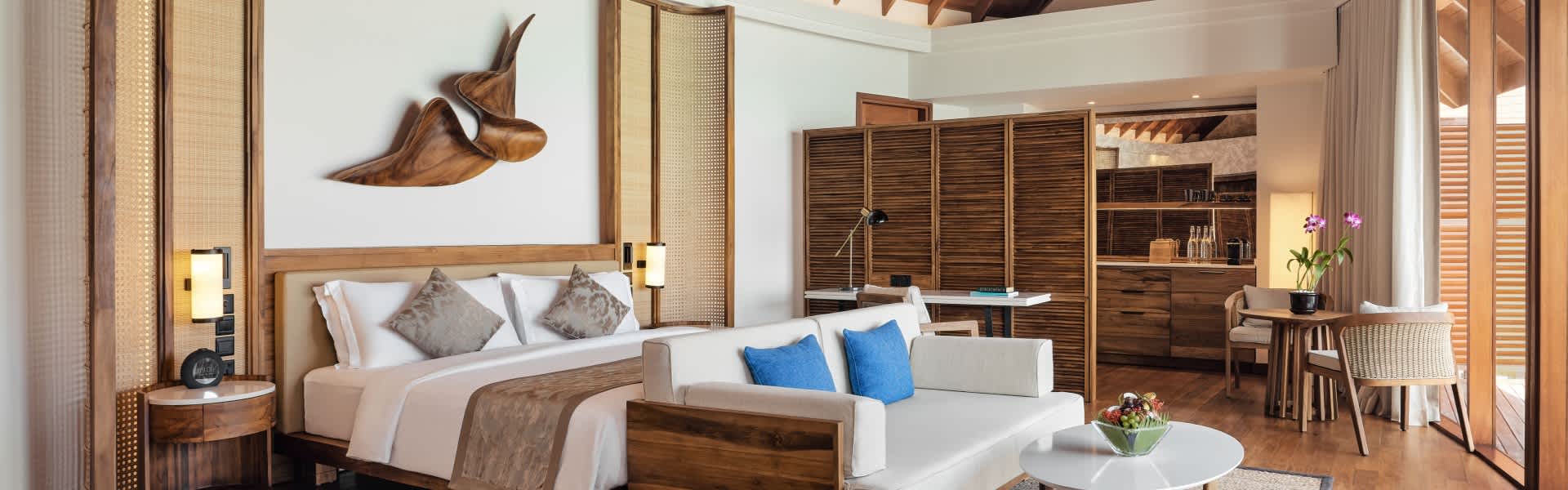 Anantara Dhigu Maldives Resort Sunrise Over Water Villa